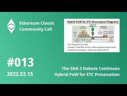 ETCCC013: The SHA3 Debate Continues, Hybrid PoW