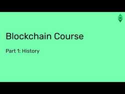 Etherplan Blockchain Course Part 1: History